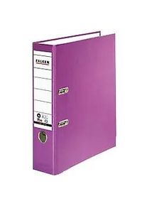 Falken Recycolor Ordner Breit DIN A4 80 mm Violett 2 Ringe 11285251 Kunststoff