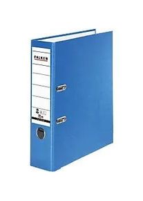 Falken Ordner Breit DIN A4 80 mm Blau 2 Ringe 11285673 Kunststoff