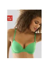 Schalen-BH Nuance, Damen, Gr. 80, Cup AA, gr&uuml;n, Spitze, Obermaterial: 85% Polyamid, 15% Elasthan, BHs Schalen-BH, im R&uuml;cken aus Spitze, Cups aus Microtouch, Dessous