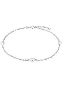 Fu&szlig;kette Amor "2017449", silber (silberfarben), Fu&szlig;ketten, Damen, Silber 925 (Sterlingsilber), Made in Germany