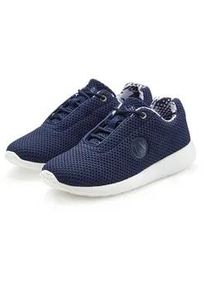 Sneaker Lascana ACTIVE "Halbschuh, Turnschuhe", Damen, Gr. 38, blau (navy), Obermaterial: 100% Textilmaterial. Decksohle: 100% Textilmaterial. Futter: 100% Textilmaterial. Laufsohle: 100% Synthetik, unifarben, Basic, Schuhe Sneaker, mit atmungsaktivem Mesh-Obermaterial, herausnehmbare Innensohle, Topseller