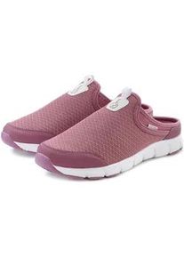 Sneaker Lascana, Damen, Gr. 39, lila (mauve), Obermaterial: 100% Textilmaterial. Decksohle: 100% Textilmaterial. Futter: 100% Textilmaterial. Laufsohle: 100% Synthetik, unifarben, Basic, Schuhe Sneaker, Halbschuh, Freizeitschuh, Sabot, Clogs aus leichtem Mesh-Material