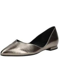 H&ouml;gl Ballerina H&Ouml;GL "H&ouml;gl Ballerinas Leder", Damen, Gr. 39, olive, Leder, Schuhe Ballerina