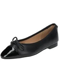 Ballerina Steve Madden "Steve Madden Ballerinas Leder/Synthetik", Damen, Gr. 40, schwarz, Leder, Synthetik, Schuhe Ballerina