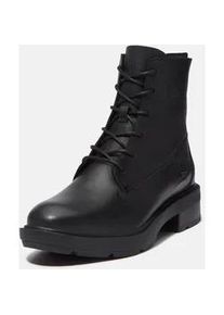 Schn&uuml;rboots Timberland "BRIMFIELDMID LACE UP BOOT", Damen, Gr. 39, schwarz full grain, Leder, Schuhe Schn&uuml;rboots, Winterstiefel, Schn&uuml;rstiefel, Winterschuhe