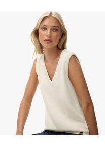 Superdry Damen Athletic Essentials Strick-tanktop White - Gr&ouml;&szlig;e: 42 21032275007298ML020