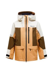 Peak Performance Gravity GORE-TEX 3L Jacket Skijacke Herren (Gr L |braun |wasserdicht)
