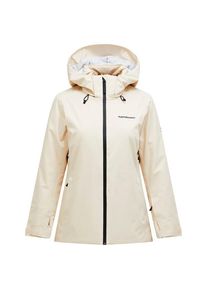 Peak Performance Anima Insulated Jacket Skijacke Damen Ski (Gr L |beige |wasserdicht)