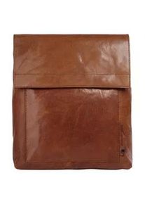 SPIKES & SPARROW Cityrucksack SPIKES & SPARROW, Damen, Gr. B/H/T: 30cm x 28cm x 10cm, onesize, braun (cognac), Leder, Rindsleder, Rucks&auml;cke Cityrucksack, echt Leder