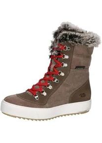Br&uuml;tting Wanderstiefel BR&Uuml;TTING "Winterstiefel Sesvenna", Damen, Gr. 40, braun, Veloursleder, Schuhe Wanderstiefel