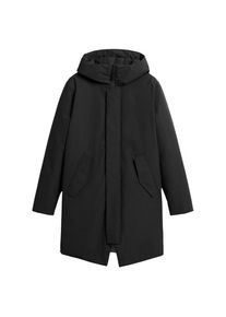 Elvine Gunter Mantel Herren (Gr L |schwarz |wasserdicht)