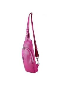 Umh&auml;ngetasche "Betty", Damen, Gr. B/H/T: 34cm x 16cm x 5cm onesize, pink, Polyurethan (PU), Collezione Alessandro, Taschen Umh&auml;ngetasche, echtes Leder, viele F&auml;cher