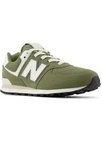 Sneaker New Balance "574", Damen, Gr. 36, gr&uuml;n (schwarz olivine), Synthetik, Schuhe Sneaker