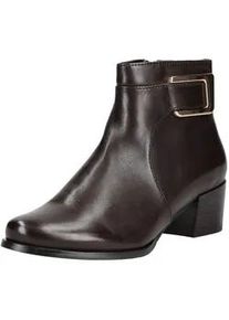 Stiefelette REGARDE LE CIEL "Regarde Le Ciel Stiefelette Leder", Damen, Gr. 39, kastanie, Leder, Schuhe Stiefelette