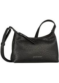 Umh&auml;ngetasche Tom Tailor "Evelina", Damen, Gr. B/H/T: 24,5cm x 15,5cm x 7cm, schwarz, Polyurethan, Taschen Umh&auml;ngetasche, aus weichem Lederimtitat in l&auml;ssiger Trapezform mit dekorativen Seiten