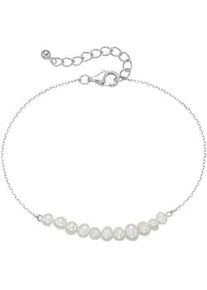 Armband Smart Jewel "mit S&uuml;&szlig;wasser-Perlen, Silber 925", silber, Armb&auml;nder, Damen, 19cm, Silber 925 (Sterlingsilber), Armband