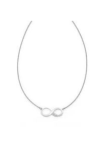 Namenskette Firetti "Schmuck Geschenk Silber 925 Halskette mit deinem Namen", silber (silberfarben), Halsketten, Damen, Silber 925 (Sterlingsilber), L: 48