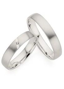 Phoenix Trauring PH&Ouml;NIX "Schmuck Geschenk Silber 925 Trauring Ehering LIEBE versch. Varianten" Gr. 62, silber (silberfarben), Fingerringe, Damen, 62, 0,01 SI = kleine Einschl&uuml;sse mit Brillant, Silber 925 (Sterlingsilber), 4mm, Trauring, Made in Germany - wahlweise mit oder ohne Brillant