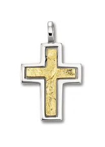 Kettenanh&auml;nger ONE ELEMENT "Kreuz Anh&auml;nger aus 925 Silber", silber, Schmuckanh&auml;nger, Damen, Silber 925 (Sterlingsilber), Kettenanh&auml;nger, Bedeutungsvoll & zeitlos &ndash; ein Begleiter mit Pers&ouml;nlichkeit