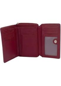 Aufbewahrungstasche Lady, Damen, rot, 100% Leder, Taschen