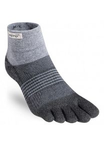 Laufsocken injinji Trail Midweight Mini Crew Damen (Gr XS/S |grau)