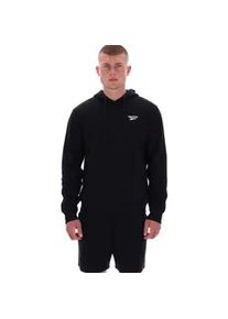 Kapuzensweatshirt Reebok "NOAH SMALL LOGO HOODY", Herren, Gr. M, schwarz, Obermaterial: 60% Baumwolle, 40% Polyester, Sweatshirts