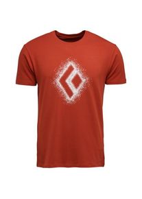 T-Shirt Black Diamond Chalked Up 2.0 S/S Tee Herren (Gr M |rot)
