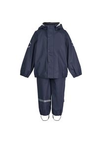 Mikk-line PU Rain w Suspension Recycled Regenset Kinder (Gr 98 |blau |wasserdicht)
