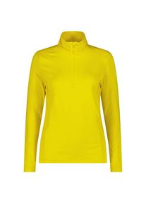 Fleecepullover CMP Sweat Softech Damen (Gr 38 |gelb)