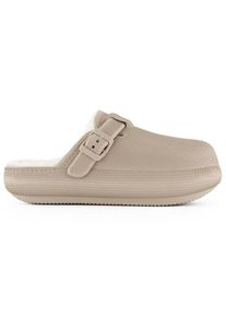 Hüttenschuhe Heber Peak Woman's RedwoodHe. EVA Warm Slippers Damen (Gr 41 |beige)
