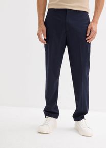 bonprix Baukasten Anzugshose Relaxed Fit, blau, Gr.50, Moderne Anzughose in Relaxed Fit