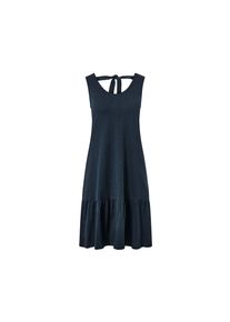 Tchibo - Jerseykleid mit Volant - Damen - Gr. M - dunkelblau