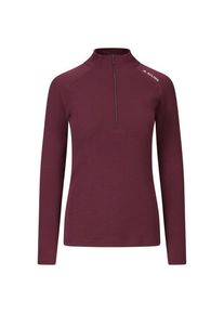 Aclima WW Mock Neck Merinounterwäsche Damen Trekking (Gr XL |rot)