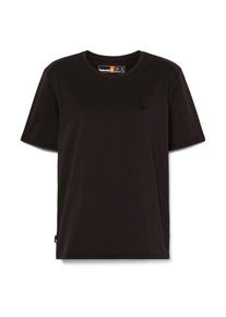 Timberland Short-Sleeve Tee T-Shirt Damen (Gr XS |schwarz)