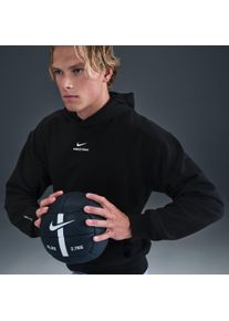 Kapuzensweatshirt Nike "M NP DF NPT MIDLAYER HOODIE", Herren, Gr. S, schwarz, wei&szlig;, Obermaterial: 54% Polyester, 46% Baumwolle, normal, Rundhals, Sweatshirts Kapuzensweatshirt