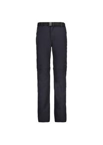 CMP Zip Off Pant with Belt Zip-Off-Hose Kinder (Gr 98 |schwarz)