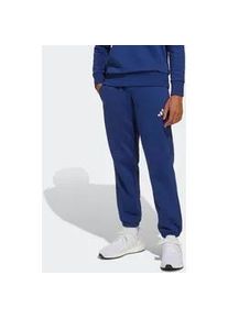 Sporthose Adidas SPORTSWEAR "ESSENTIALS KIDS", M&auml;dchen, Gr. 164, N-Gr, blau (dunkelblau, wei&szlig;), Obermaterial: 71% Baumwolle, 29% Polyester, Hosen Sporthose, sportlicher Stil, f&uuml;r Kinder, aus Baumwolle und Polyester