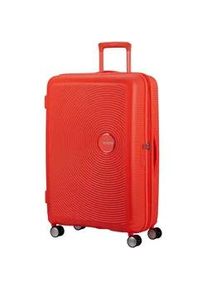 Hartschalen-Trolley American Tourister "SOUNDBOX, in verschiedenen Farben und Gr&ouml;&szlig;en", Gr. B/H/T: 51,5cm x 77cm x 29,5cm 97 l, neon orange, Polypropylen, unifarben, Koffer, Reisekoffer Trolley Aufgabegep&auml;ck TSA-Zahlenschloss Volumenerweiterung