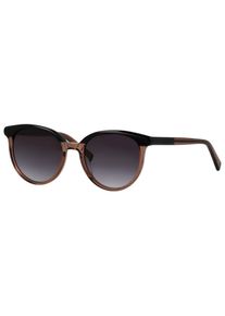 HUMPHREY´S eyewear Damen Sonnenbrille "588194"sepia, schwarz, casual, HUMPHREY ́S EYEWEAR, Brillen, Form Panto, farblichen Akzenten, CR 39