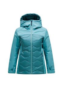 Skijacke Peak Performance Silverchute Helium Jacket Damen (Gr S |t&uuml;rkis |wasserdicht)