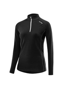 L&ouml;ffler Merinolongsleeve L&ouml;ffler Midlayer Transtex Merino Damen (Gr 38 |schwarz)