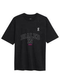 On Club T T-Shirt Damen (Gr S |schwarz)