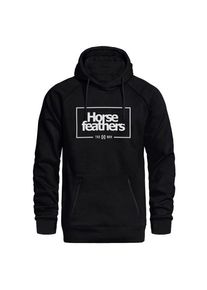Horsefeathers Sherman Sweatshirt Hoodie Herren (Gr L |schwarz)