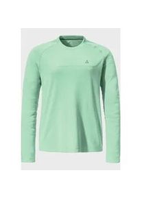 Sch&ouml;ffel Funktionsshirt SCH&Ouml;FFEL "Hiking CIRC Longsleeve Style Smue WMS", Damen, Gr. 38, gr&uuml;n (6305, gr&uuml;n), Oberstoff: 100% Polyester, Rundhals, Shirts Funktionsshirt