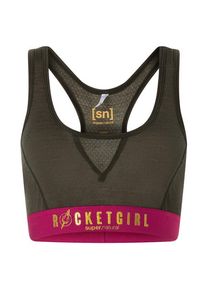 super.natural Rocket175 Bra Sport-BH Damen (Gr XS |braun)