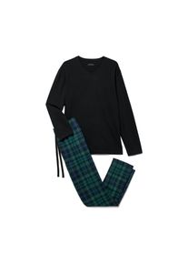 Tchibo - Pyjama-Set - Herren - Gr. S - schwarz/kariert
