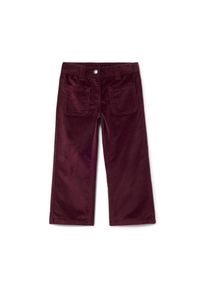 Tchibo - Kinder-Samthose - Baby - Gr. 92 - dunkelrot