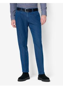 Eurex By Brax Herren Bundfaltenhose Style FRED, denim blau, Gr. 64