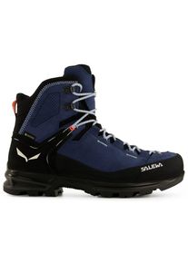 Wanderschuhe Salewa Mountain Trainer 2 Mid GTX Damen (Gr 38 |schwarz/blau |wasserdicht)