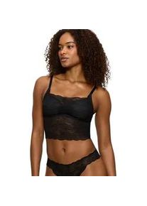 Bustier Triumph "Lift Smart Bustier", Damen, Gr. 1, N-Gr, schwarz, Spitze, Obermaterial: 60% Polyamid, 24% Polyester, 16% Elasthan, unifarben, BHs Bustier, Stretch-Spitze
